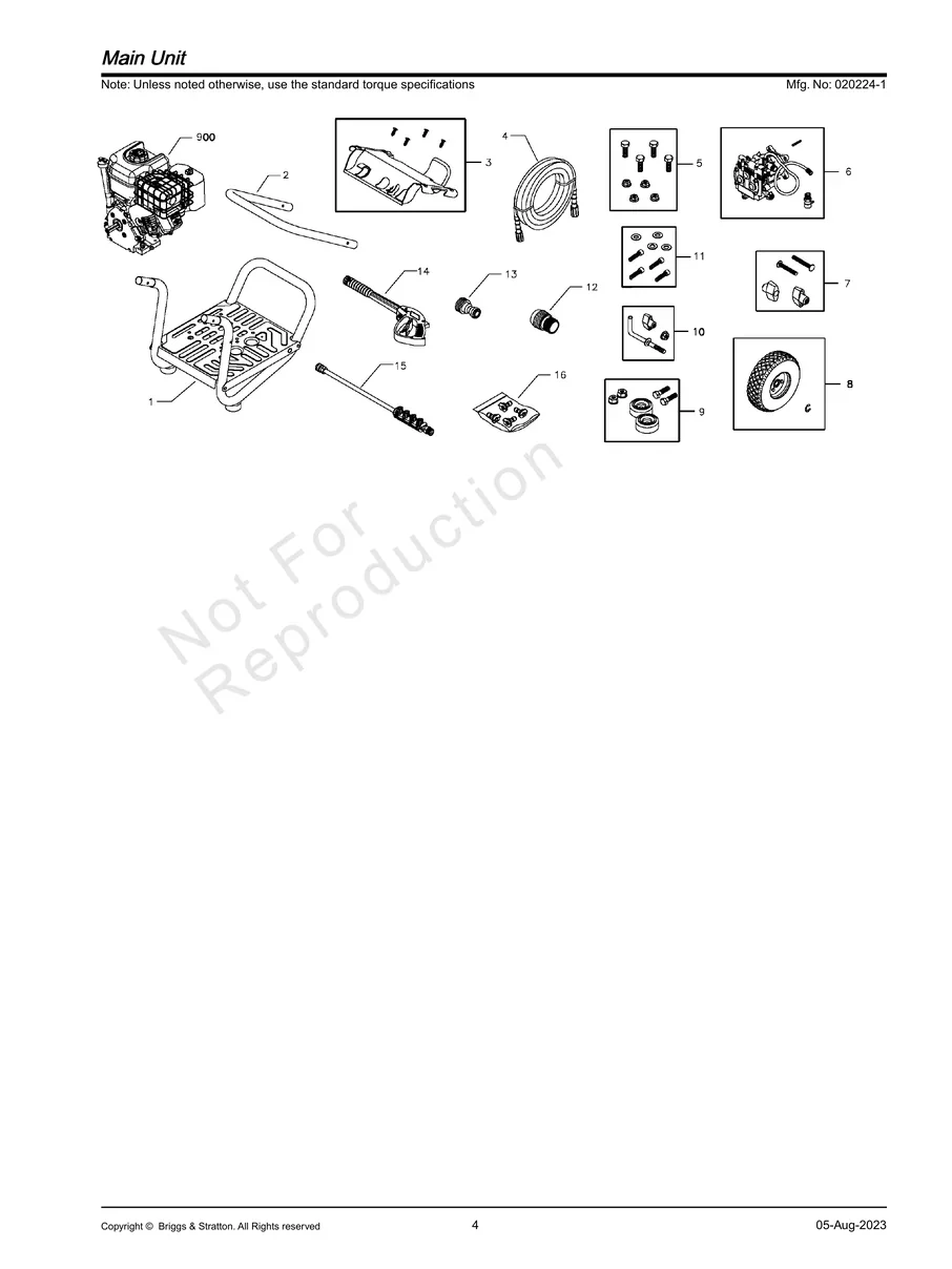 BRIGGS AND STRATTON, 020224-1, IPL.4